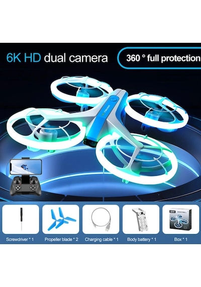 Mey İthalat 4d-v33 Led Işıklı Dron