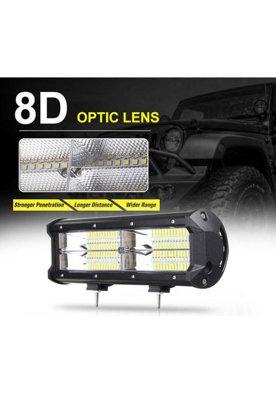 Spot Işık Off Road Car Truck 216w 10-30v 21600 Lümen Led Light Ba