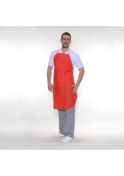 Winlex 70x100 Su Geçirmez Önlük Kırmızı