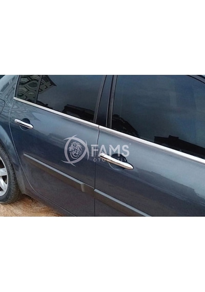 Renault Megane 2 Krom Kapı Kolu 4 Kapı 2002-2009 P.çelik Aksesuar