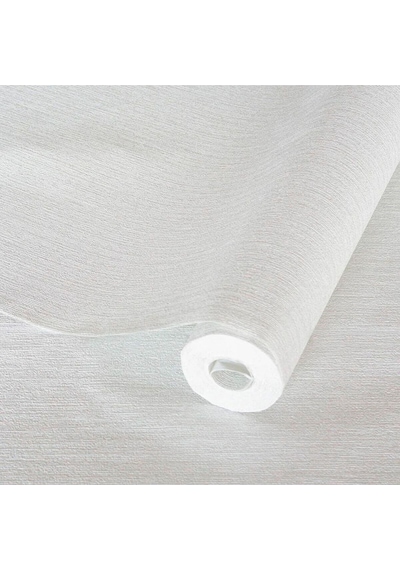 Adawall Veil Design Duvar Kağıdı - Klasik Düz Desen Rococo 1302-2/15 - Gri, 1.06x15.6 M - 16.5 M²