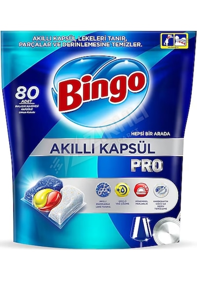 5 Adet Bingo Pro Akıllı Kapsül 80'li