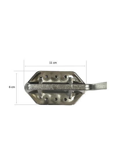4 Adet Kaz Lüks Mobilya Koltuk Ayağı Metal Krom 17 Cm