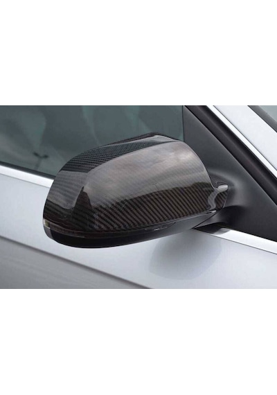 Audi A3 8p Karbon Ayna Kapağı 2 Parça 2004-2007 Arası