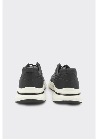 Derinet Comfort Taban Erkek Sneaker Siyah Beyaz Siyah Beyaz