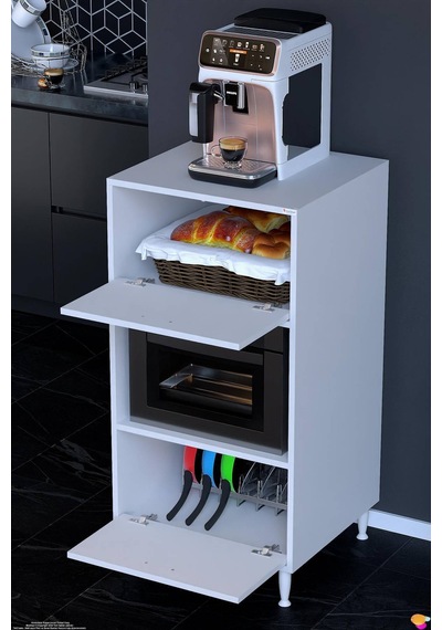 New Silva Modüler Mutfak 60 Cm Ocak Altı - 2 Kapaklı Mini Midi Fırın Dolabı Beyaz New Silva Modüler Mutfak 60 Cm Ocak Altı - 2 Kapaklı Mini Midi Fırın Dolabı Beyaz