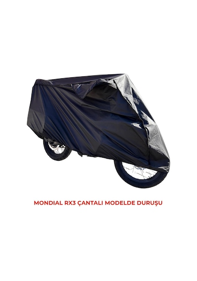 Motosiklet Brandası Xl Beden Rx3 Tarzı Çantalı Motorlar İçin