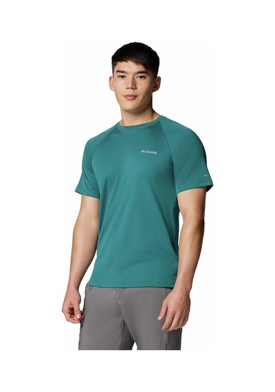 Columbia Alpine Chill Pro Erkek Kısa Kollu Tişört-7859 Koyu Turkuaz