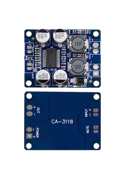 Weko Ca-3118 Power Supply Modul 24 Volt 60 Watt Pbtl Mono Dijital Güç Amplifikatörü Kart Siyah