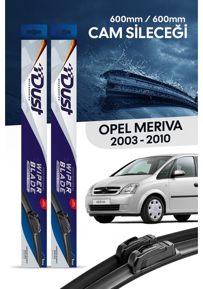 Opel Meriva Silecek Takımı 2003-2010 Uyumlu 600mm/600mm