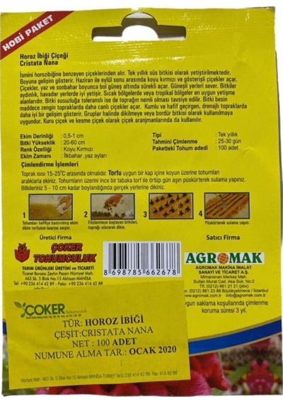 Horoz Ibiği Tohum