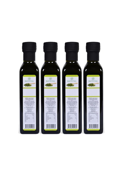 Bayvital Kabak Çekirdeği Yağı 4 x 250 ML