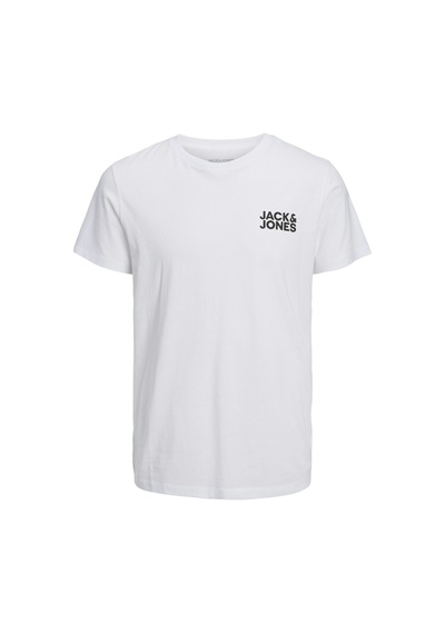 Jack & Jones  Jjecorp Logo Tee Ss O-Nec Beyaz Erkek Kısa Kol T-Shirt 000000000101927694