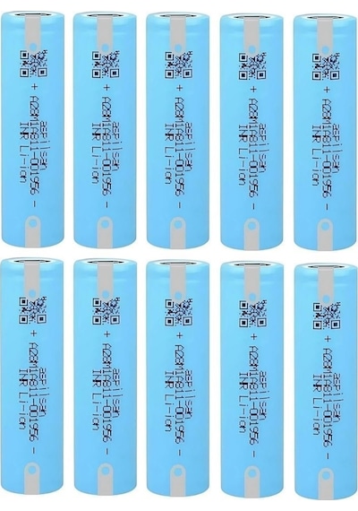 Aspilsan A28 Başlıksız Puntalı 3.7v 2900mah 25a Discharge Şarjlı 10 Adet