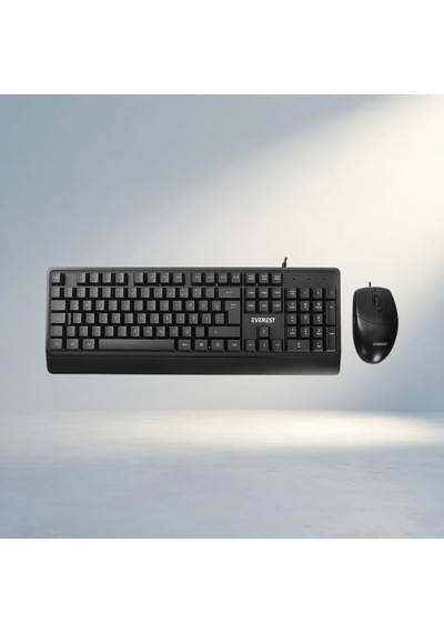 3d Q Klavye Ve 1200 Dpı Mouse Seti Ergonomik Usb Kablolu Bilgisayar Aksesuarı