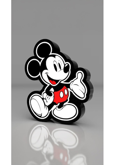 Micky Fare Dekoratif Aydınlatma Led Gece Lambası Çok Renkli