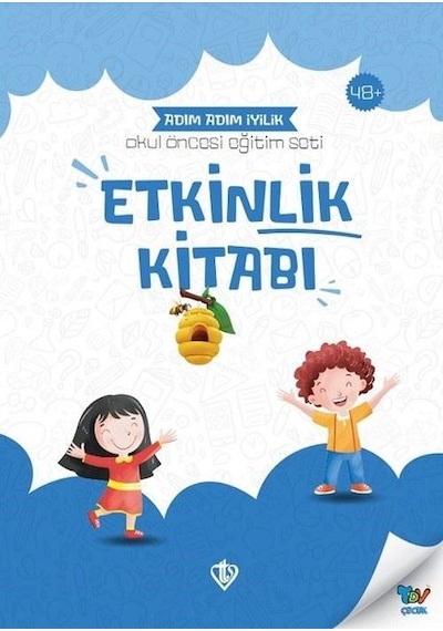 Etkinlik Kitabı - Adım Adım İyilik Okul Öncesi Eğitim Seti- Türkiye Diyanet Vakfı Yayınları