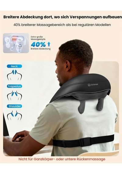 Rahat Shiatsu Boyun Ve Omuz Masaj Aleti, Isı Ve Titreşim Özellikli Kablosuz 3d Boyun Ve Sırt Masaj Aleti, Şarj Edilebilir Masaj Yastığı, İdeal Hediyeler Rahat Shiatsu Boyun Ve Omuz Masaj Aleti, Isı Ve Titreşim Özellikli Kablosuz 3d Boyun Ve Sırt Masaj Aleti, Şarj Edilebilir Masaj Yastığı, İdeal Hediyeler