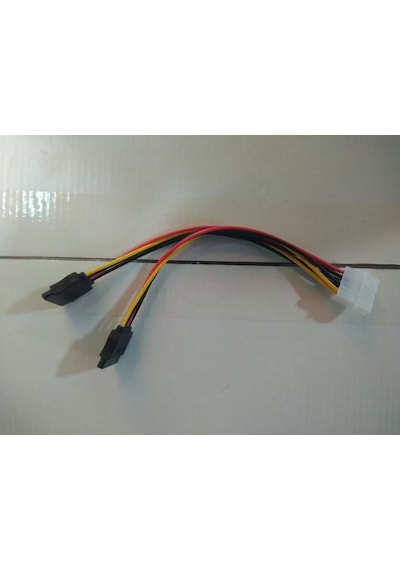 Sata To Dişi Molex Çevirici Kablo 4 Pin Power