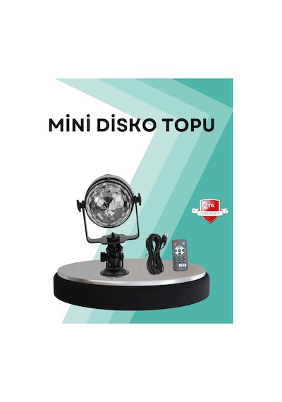 Uzaktan Kumandalı Rgb Disko Projektör Işığı Çok Renkli