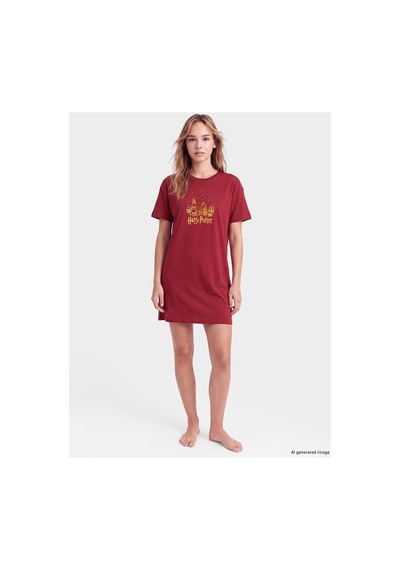 LC Waikiki Alıta Cıty Farkıyla Lcw Young Bordo Penye Baskılı Kısa Kollu Kadın Gecelik Bordo - 930179675 Bordo LC Waikiki Alıta Cıty Farkıyla Lcw Young Bordo Penye Baskılı Kısa Kollu Kadın Gecelik Bordo - 930179675 Bordo