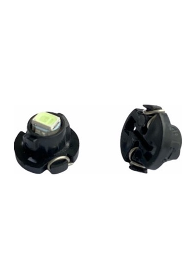 Spechton 12V Duylu Gösterge Ampulü Dipsiz Buz Mavi Led 0.12W T4.2 N11.3793