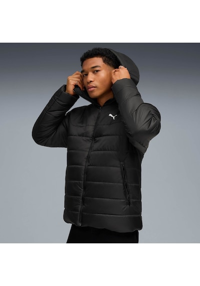 Puma Essentıals Erkek Kapüşonlu Mont 685211 01 Siyah