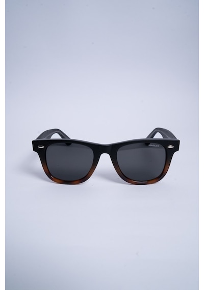 Montblack Mb6802 C5-mat Kahve Wayfarer Erkek Güneş Gözlüğü Çok Renkli