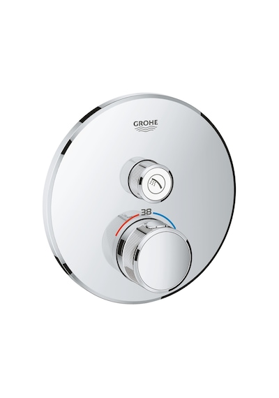 Grohe Grohtherm Smartcontrol Ankastre Termostatik Duş Bataryası 2 Krom