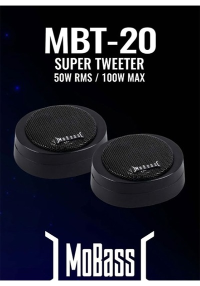 Mbt-20 20mm Dome Tweeter 50w Rms Power 100w Max Power 2li Takım