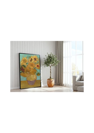 Van Gogh Van Gogh Ayçiçekleri Çerçevesiz Poster 21x30 Cm A4 Tablo Van Gogh Post Empresyonizm