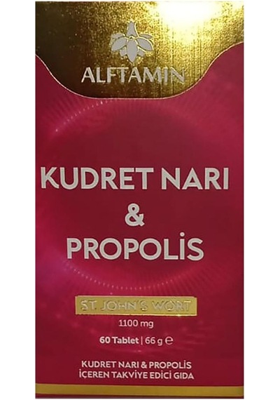 Alftamin Kudret Narı Propolis 1100 Mg 60 Tablet