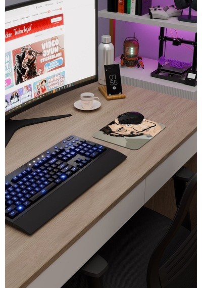La Casa De Papel-profesör V2 22x18 Gaming Kauçuk Kaymaz Taban Mouse Pad Fare Altlığı