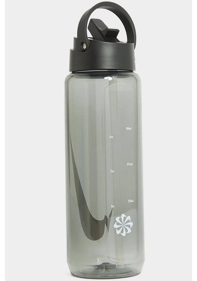 Nike Recharge Straw Pipet Bottle 24 Oz 0,71lt Bpa Free Bpa İçermeyen Pipetli Suluk Siyah Siyah