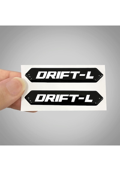 Drift l 3D Arma Sticker Yapıştırma 2 Adet