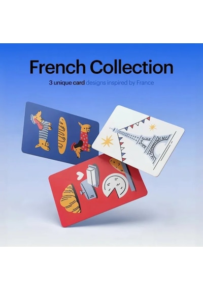 Tangem Wallet French Edition Kripto Para Cüzdanı Nfc-soğuk Cüzdan 3'lü Paket