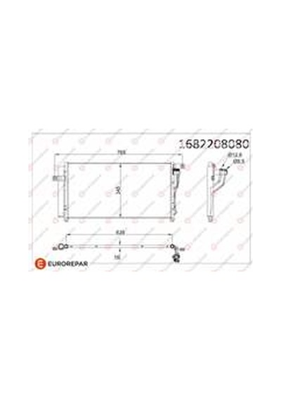 Klıma Radyatoru Accent Era Bnz 06-10 615x348x16