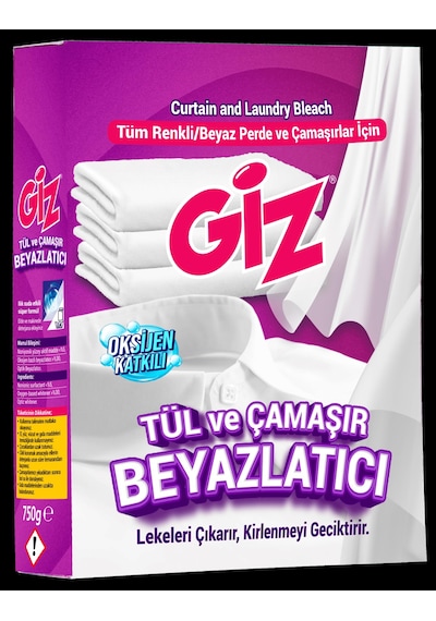Giz Tül Ve Çamaşır Beyazlatıcı 750 G