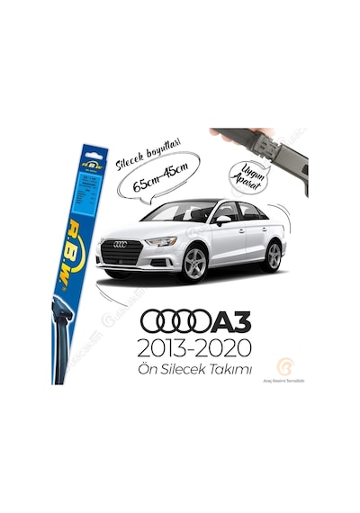 Audi A3 Muz Silecek Takımı (2013-2020) RBW