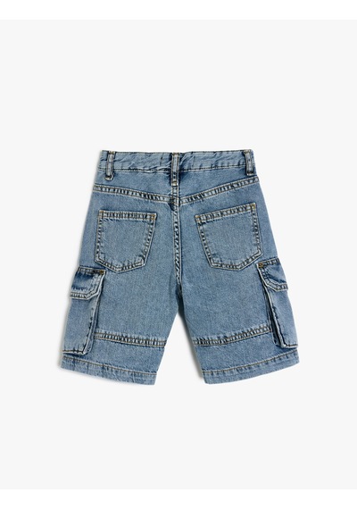 Koton Kapaklı Cep Detaylı Pamuklu Oversize Denim Şort Orta İndigo 5skb40022td İndigo Koton Kapaklı Cep Detaylı Pamuklu Oversize Denim Şort Orta İndigo 5skb40022td İndigo