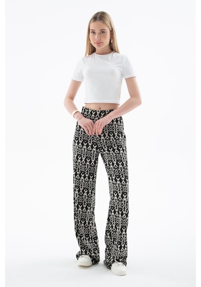 Fashion Friends Bayan Pantolon 25y0179k1 Siyah Siyah
