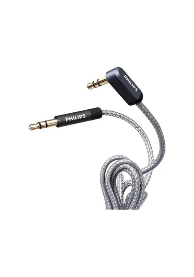 Sh Philips Swr2114f/93 3.5mm Aux Ses Kablosu 1.5 Metre L Tipi Konnektör Örgülü Zırhlı Najmaddin