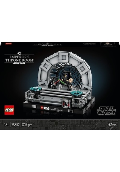 LEGO Star Wars 75352 Emperor S Throne Room Dioraması 807 Parça
