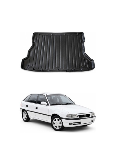 Opel Astra F Hb 91-98 1991-1998 Arası Uyumlu Araca Özel Kauçuk Tpe Bagaj Havuzu Siyah