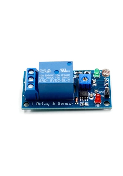 Alkatronik-5V Ldr Işık Kontollü Röle 5V Gündüz Gece Algılayıcı Röle Kartı