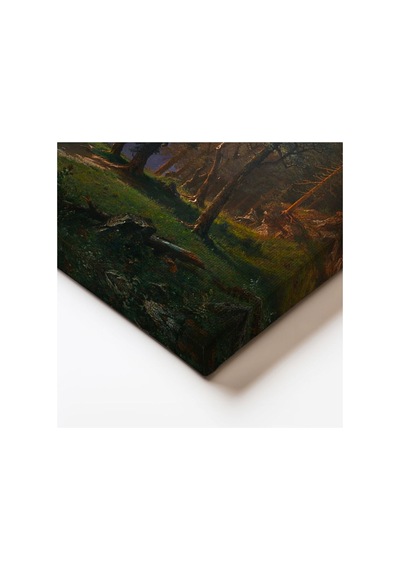 Kanvas Tablo Albert Bierstadt Yosemite Vadisi Şelale Ve Göl Işık Ressam Tablosu Ev Ofis Dekoru 1