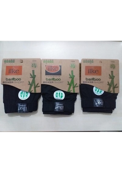 Ilke Bambu Boxer 3'lü 001