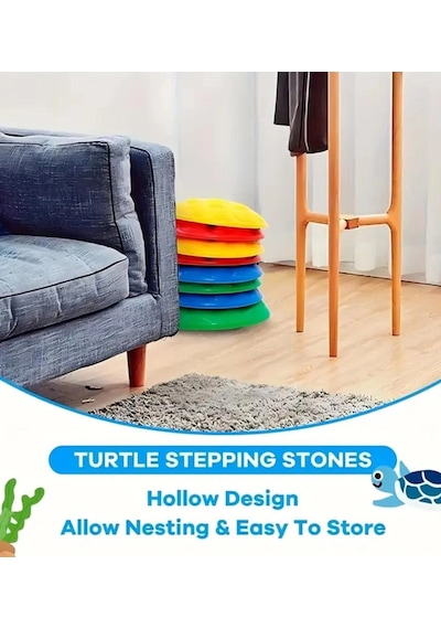 Mey İthalat Çocuk Yarım Küre Denge Ve Koordinasyon Adası 6 Lı Set
