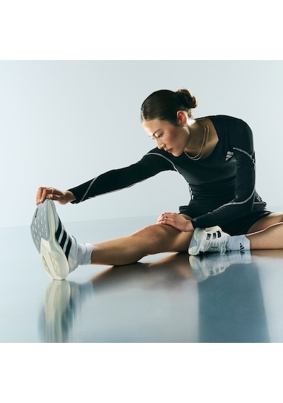 Adidas Adizero Evo Sl Kadın Beyaz Koşu Ayakkabısı Jh6208 Beyaz