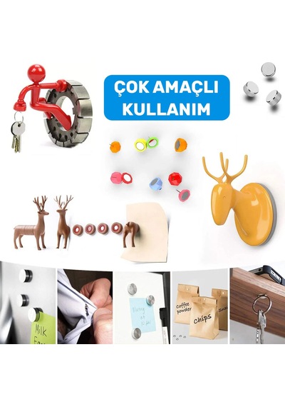 Ø3x3 Mm Neodyum Mıknatıs - 100 Adet Set